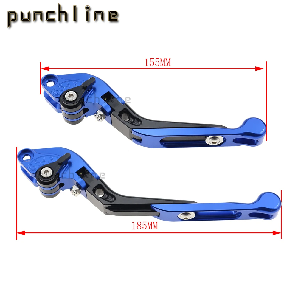 For GSR 400 GSR400 2008-2012 GSR 600 GSR600 2006-2011 GSR 750 GSR750 2011-2020 Folding Extendable Brake Handles Clutch Levers