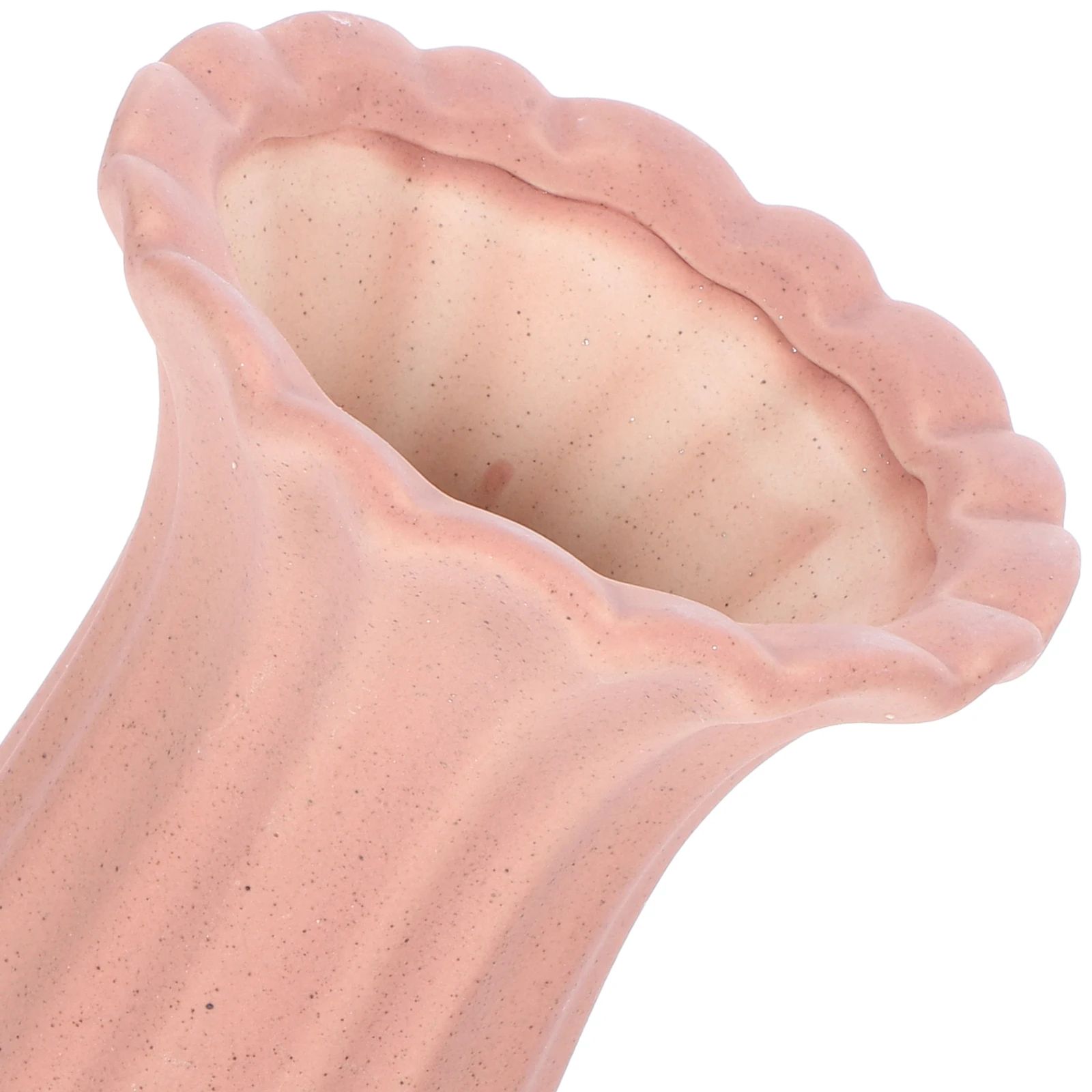 

Ceramic Roman Column Vase Stylish Flower Holder Home Desktop Decoration Creative Floral Vase for Office Desk Tabletop