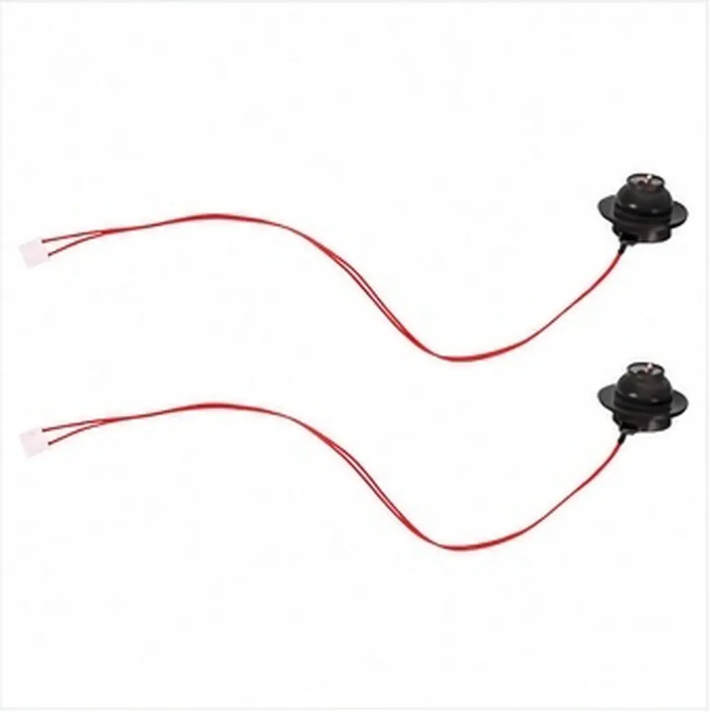 2Pcs Induction Cooker Thermal Sensor Set Reliable Temperature Detection Safety Overheat Prevention Cooktop Surface Sensor Repair