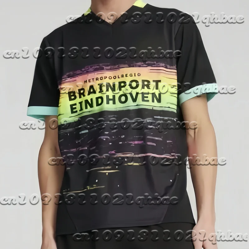 

2025 Latest Hot Selling PVS Eindhoven Jersey Men's Sports Casual T-shirt Comfortable Breathable Children's Trendy Top