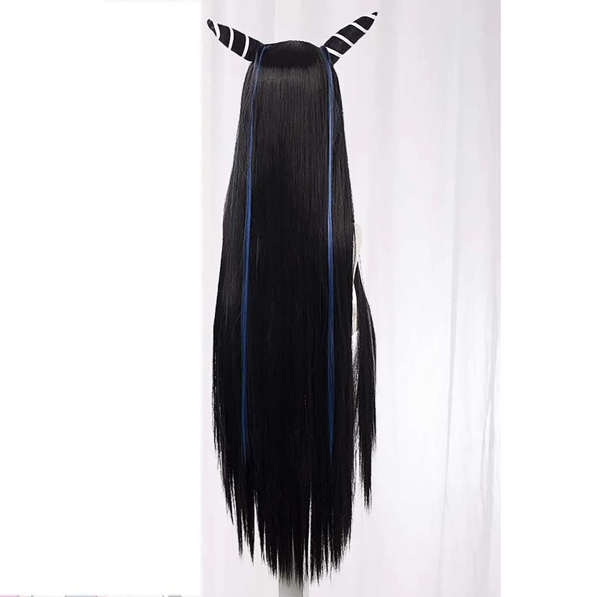 Mulher Halloween Carnaval Traje Adereços Anime Dangan Ronpa Mioda Ibuki Peruca Longa