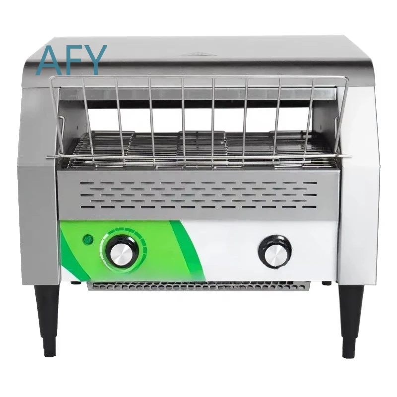 Conveyor Toaster for Quick Cooking Time Bread Toasting Machine for Commercial Kitchen Use High Speed Automatic Toast Oven for