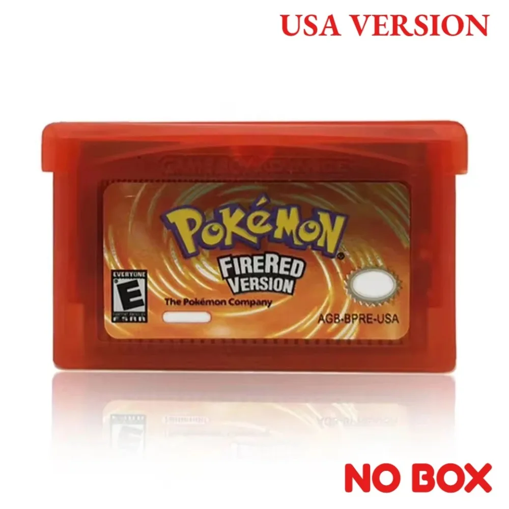 ตลับเกม GBA เวอร์ชั่นอเมริกันใหม่ |   เกมพ็อกเก็ตมอนสเตอร์หลายเวอร์ชัน - เกมอิเล็กทรอนิกส์แบบกล่อง 32 บิต