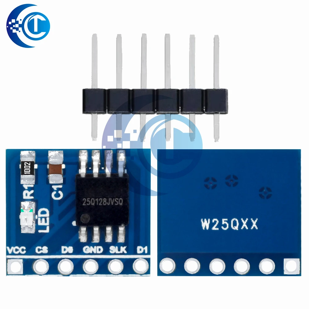 W25Q128FV 128Mbit (16MB) Moduł pamięci SPI NOR Flash - Obudowa 3,3V BV/FV do rozwoju STM32 — zdjęcie produktu 4