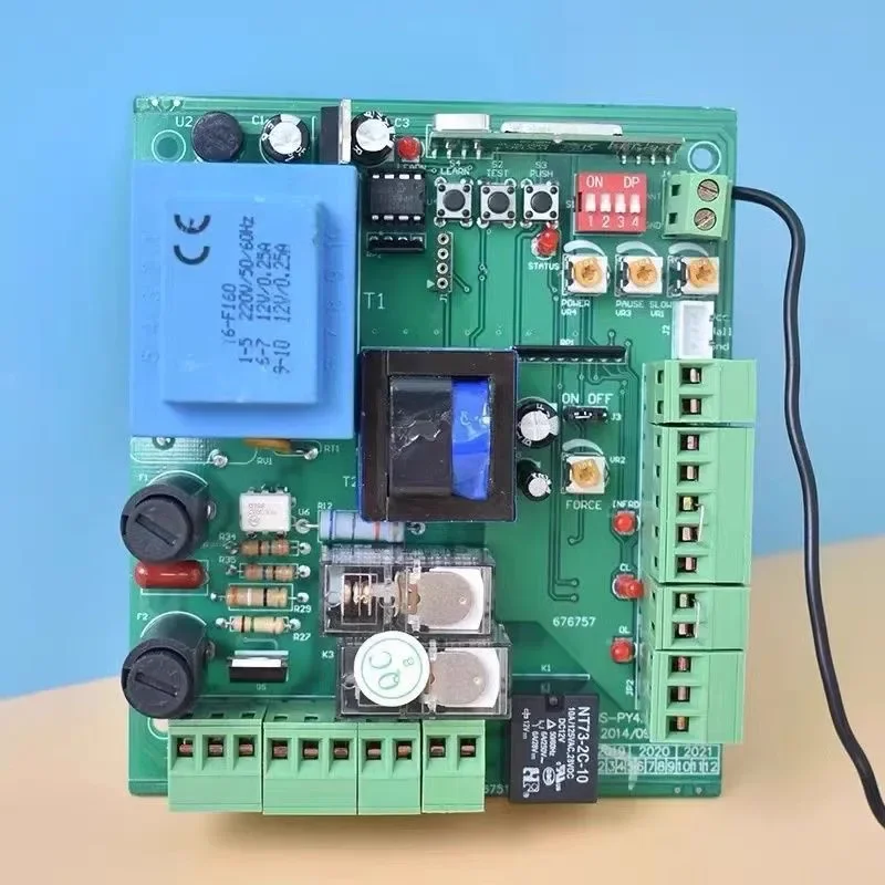 BS translation door all-in-one machine villa courtyard electric door remote control circuit device linear door motor control mot