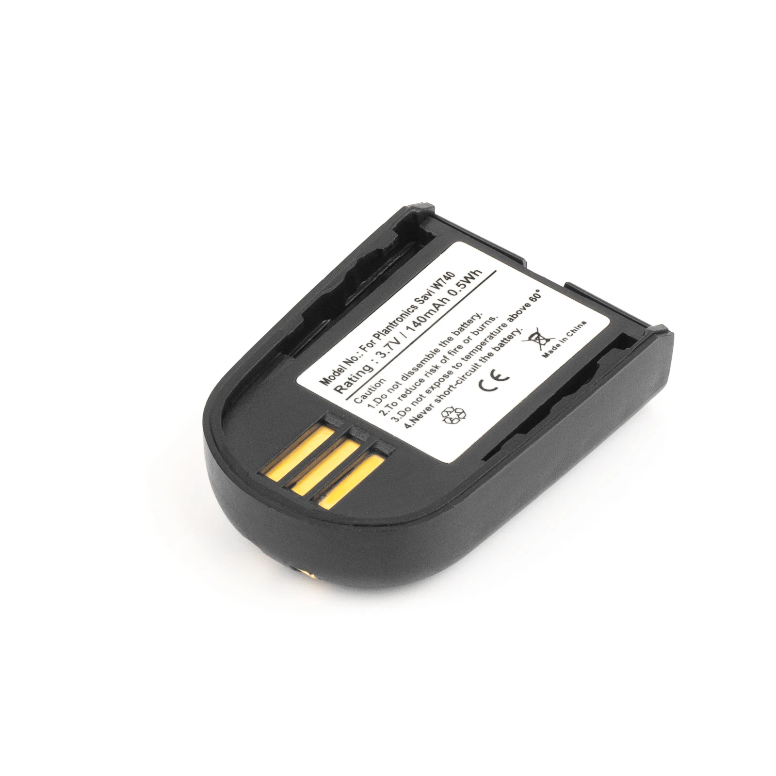 Replacement Battery for Plantronics Savi W740/W720 Series & WH500 Headset | 140mAh 3.7V | Models C054A / 84598-01