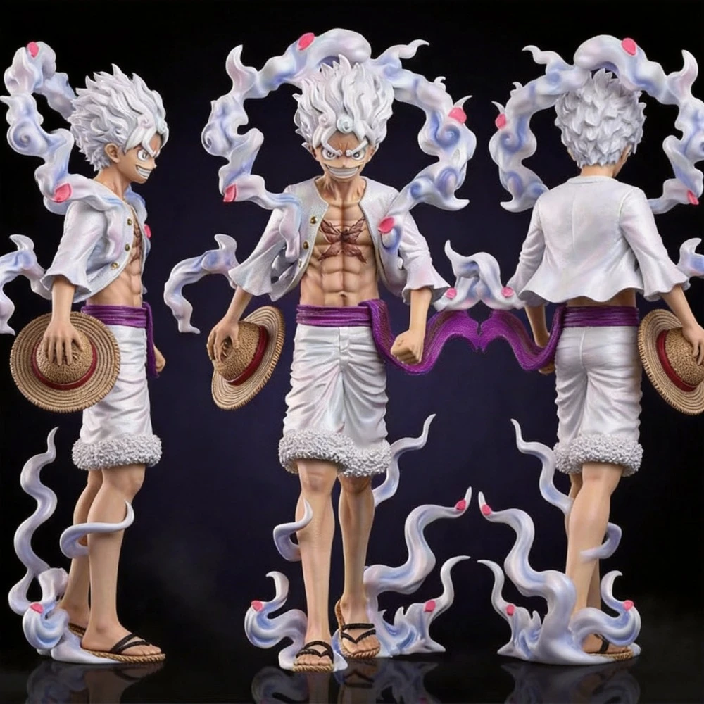 23cm Anime Luffy One Piece GK NIKE Monkey D. Luffy Actionfiguren PVC-Statue Modell Sammlerpuppe Desktop-Dekoration Spielzeug Geschenk