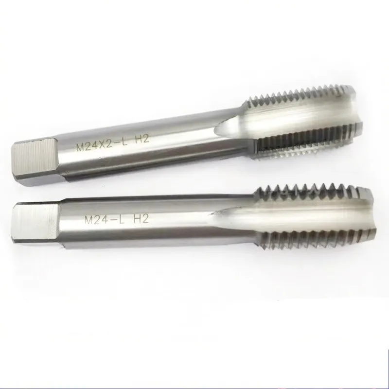 Metric Left Hand Taper Tap M21 M22 M23 M24 M25 M26 Fine Pitch Counter-Clockwise Threading Tool Hand Tools