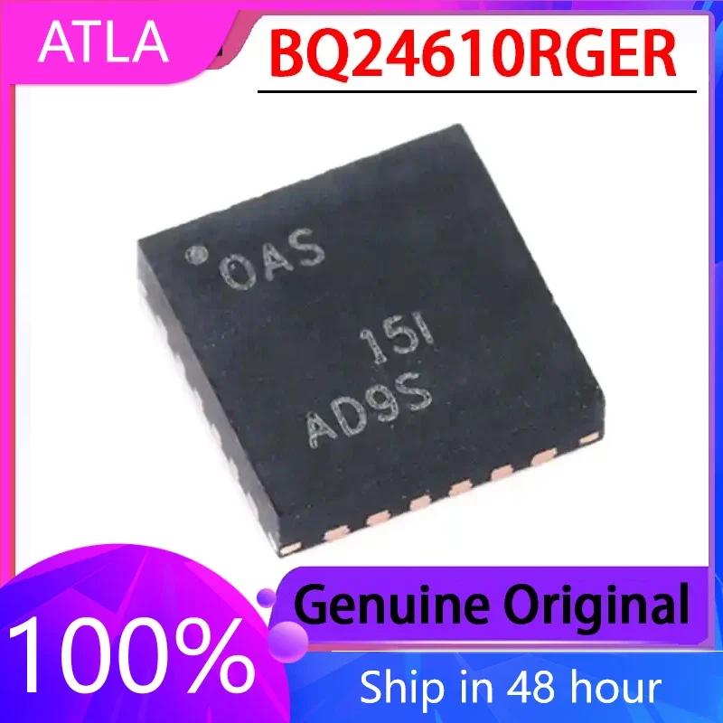 

2PCS Original BQ24610RGER Screen Printed OAS VQFN-24 Lithium Battery Charger Chip