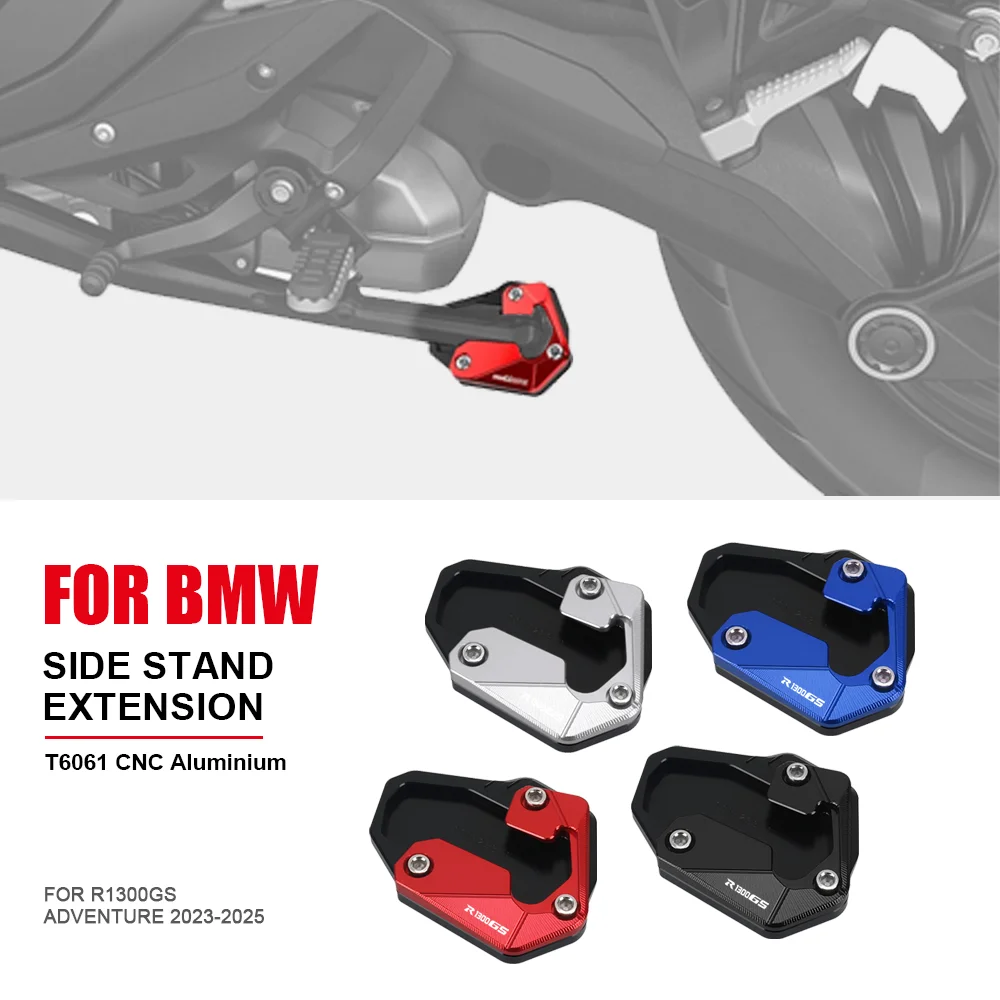 

FOR BMW R1300GS Adventure R 1300GS R1300 GS ADV 2023 2024 2025 Kickstand Motorcycle Foot Side Stand Extension Pad Support Plate