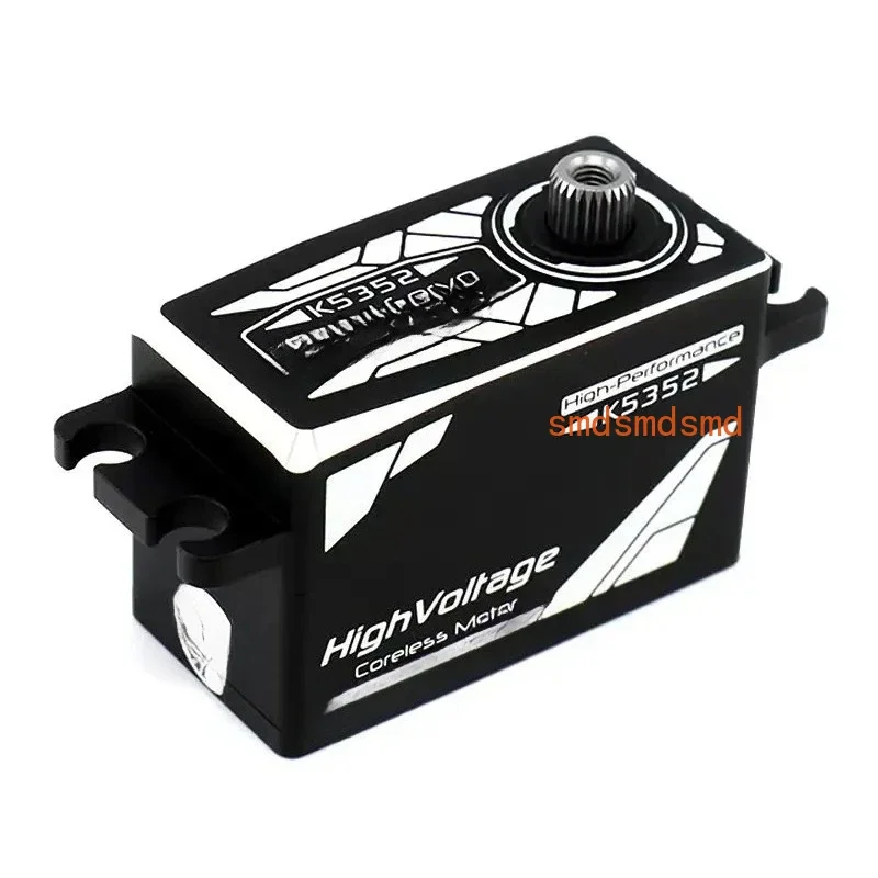 K5352 low profile servo Metal gear Casing 14kg 0.05sec 6-8.4V digital HV high speed Short-Body 1/10 RC car