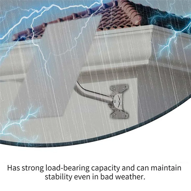 

1Set For Starlink Gen3 Roof Wall Mount Wall Installed Connecting Rod Mount,Roof Adapter Holder Metals Connector-A36R