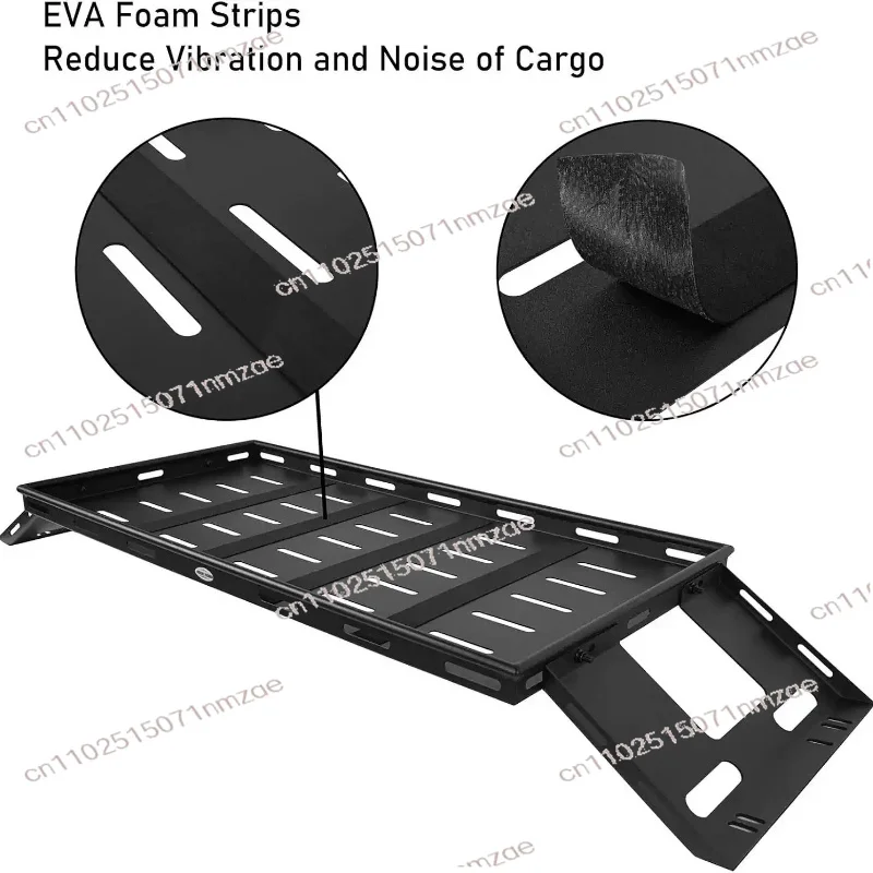 Thickened Luggage Rack Modification Suitable for JK JL2007-2024 4 Door Trunk Rack Tail Box