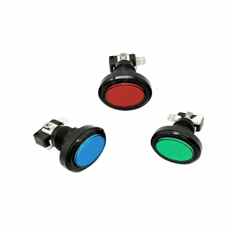 

Аркадная T мотоцикл игровой автомат гоночная Автомобильная консоль овальный светодиодный кнопочный переключатель 12 В с подсветкой запасные части