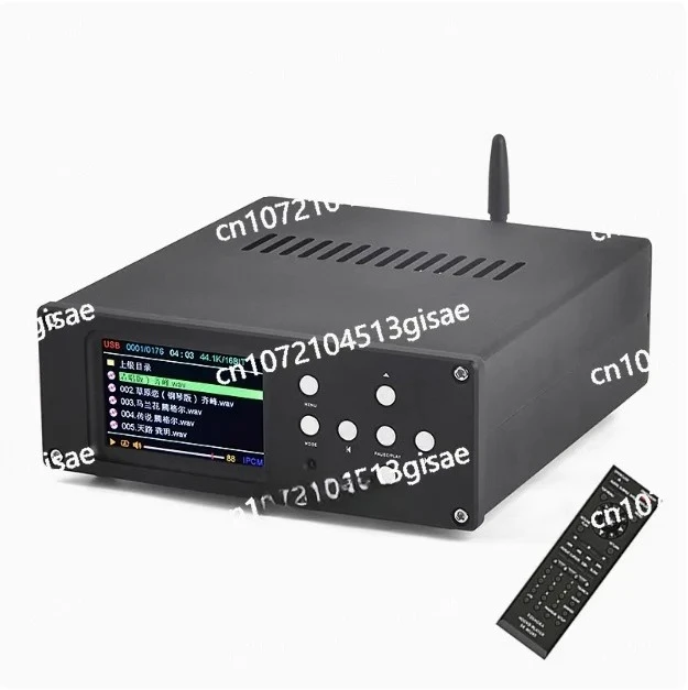 مشغل فك تشفير منزلي مزدوج ES9038، مشغل USB بدون فقدان، تخفيف الضغط الصلب DSD