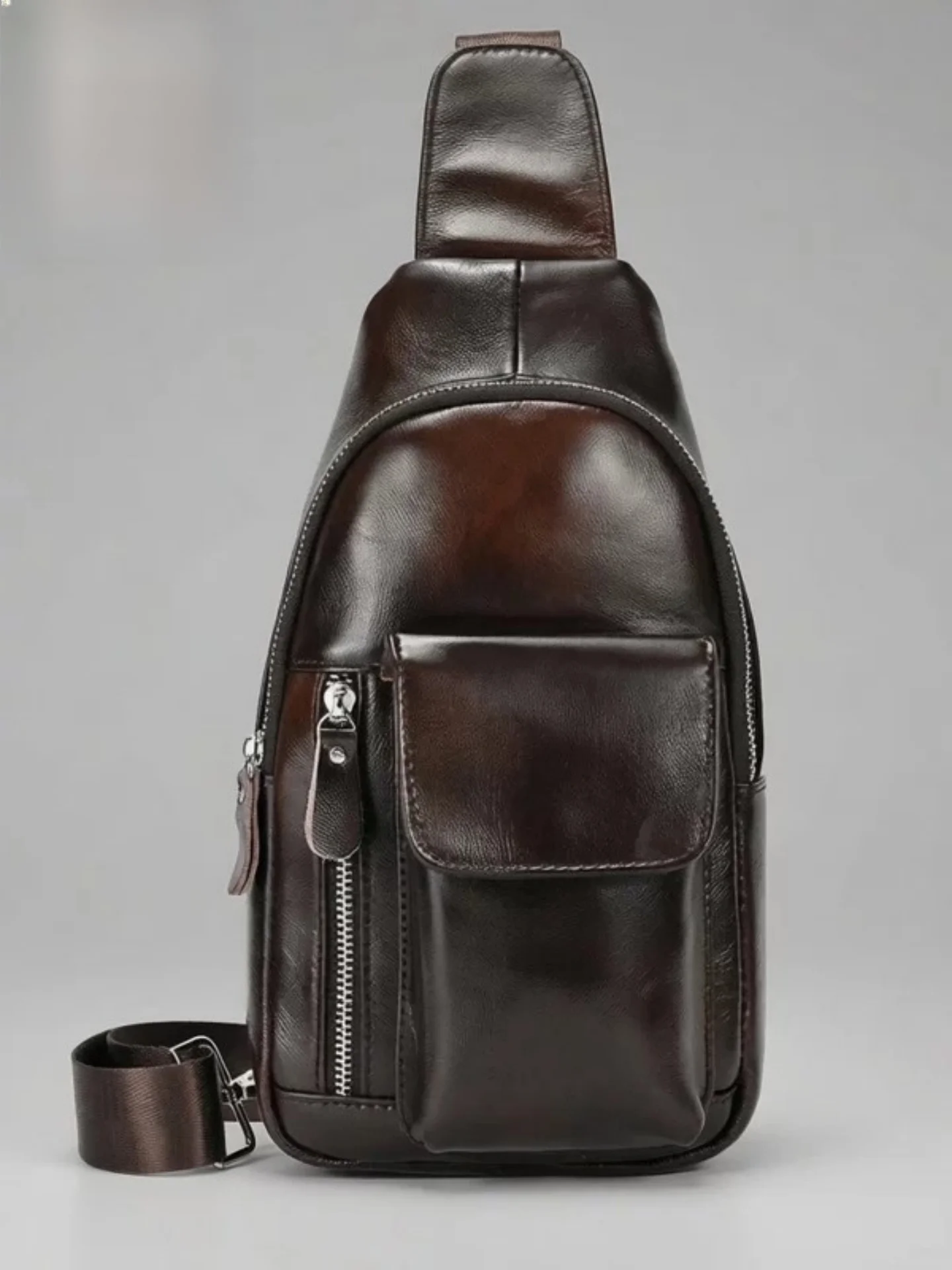 yuqixuan-men's-leather-crossbody-bag-spring-summer-outdoor-shoulder-bag-black-brown-mobile-phone-slant-bag-chest-bag