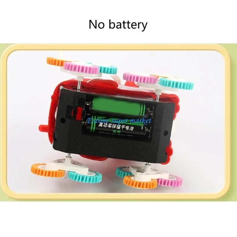 090B Grappige Dans Auto Elektronisch Speelgoed Muzikaal Kruipen Licht op Elektrisch Speelgoed Leeuw Huisdier Straatkraam Gift