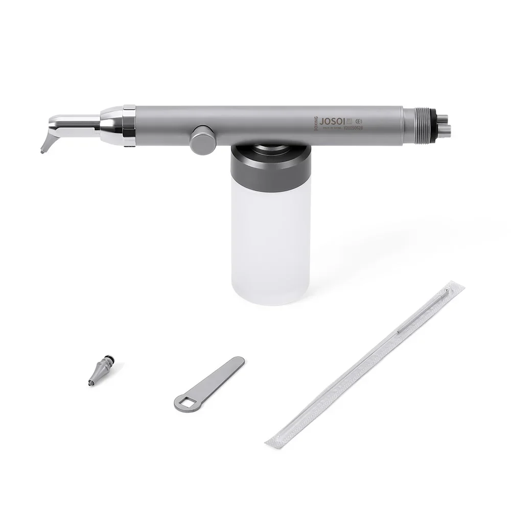 Dental Aluminum Oxide Microblaster With Water Spray Intraoral  Air Polisher Sandblasting Sandblaster 2/4 Hole