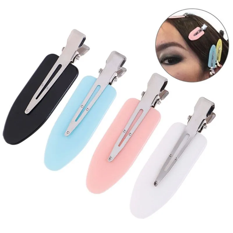 2025 Hot 4PCS Fashion Hair Clips Women Makeup Hair Styling Bangs Clip Seamless Bend No Crease Mark Hair Clips