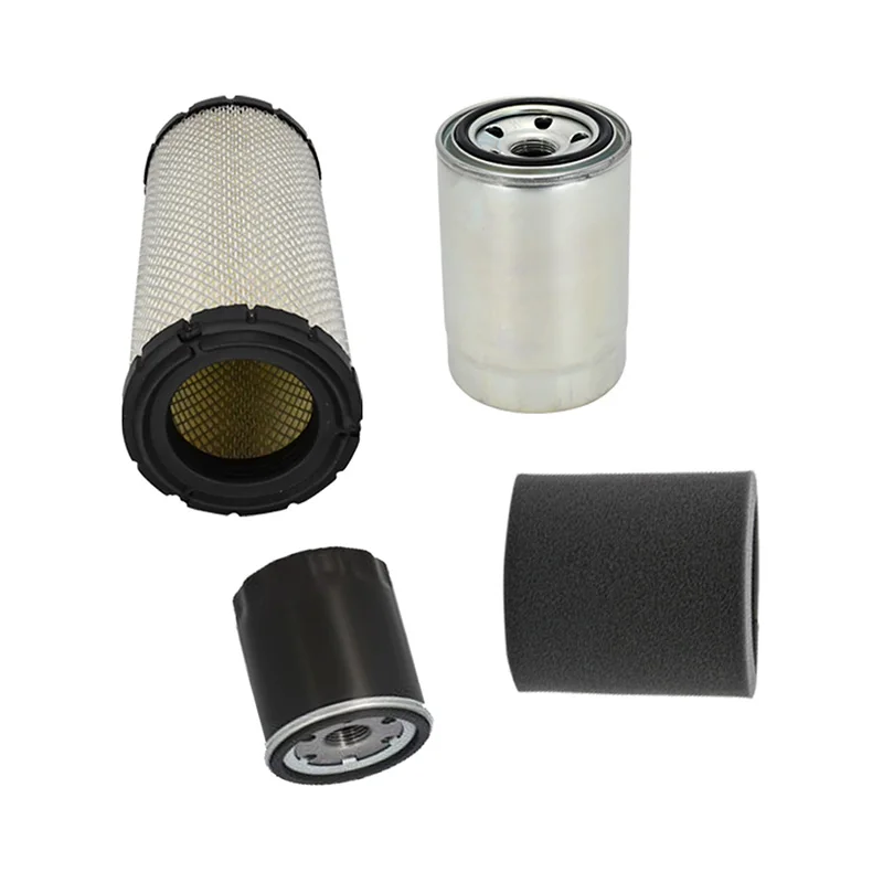 11013-1290 Complete Air Oil Fuel Filter Kit 11013-0037 Compatible with Kawasaki Diesel Mule 4010 2011-2013