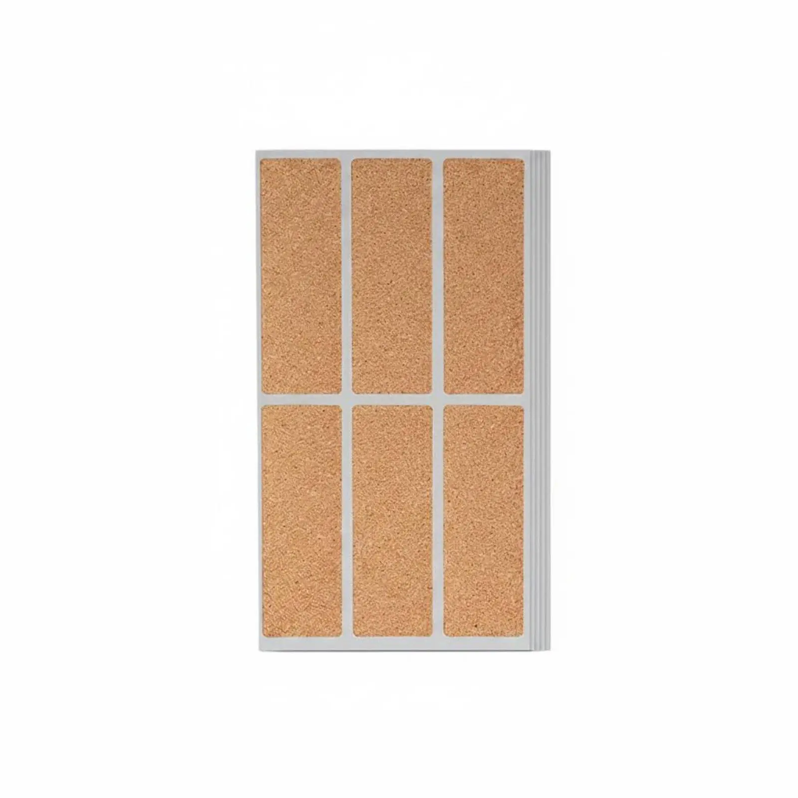 Waterproof Cork Label Stickers Removable PVC Writable Sticker for Storage Bins Jars Spice Containers Pantry Sorting view 2