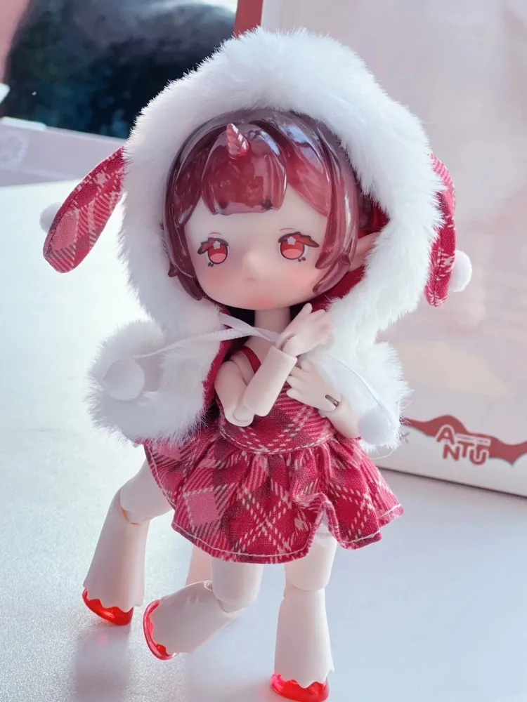 Figurki Anime grosze w kształcie spotkanie przy herbacie figurki Antu Centaur Obtisu11 lalka 1/12 BJD pokryte gumą modele na prezent marzeń