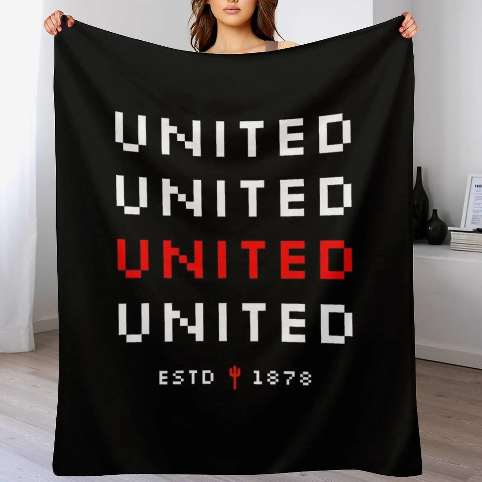 

United, united, united, united! MUFC Throw Blanket christmas decoration Baby Vintage Soft Blankets