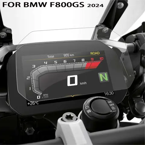 BMW F800GS 액세서리 오토바이 연결 대시 보드 화면 보호기 악기 필름 F 800 GS F800GS 부품 2024