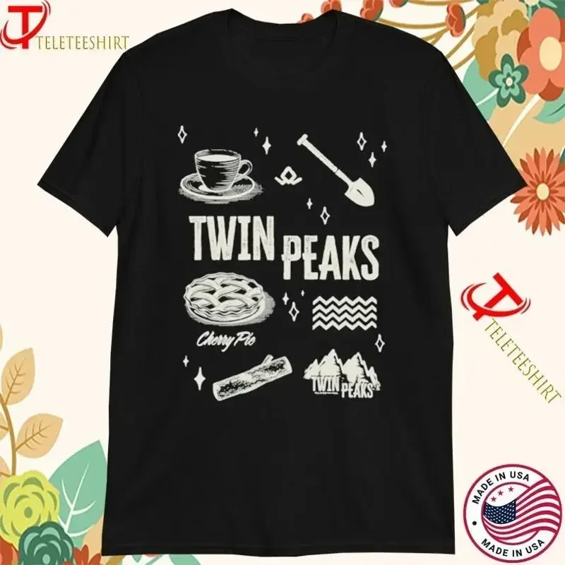 Twin Peaks Cherry Pie Icons  T shirt