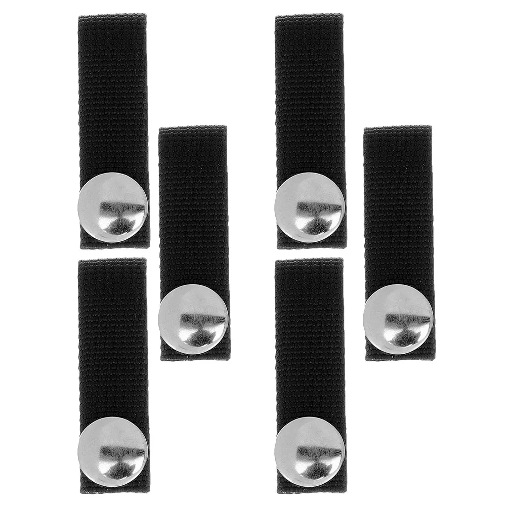 

3Pairs Hockey Chin Straps Replacement Aluminum Polyester Single Snap Detachable Removable for Hockey Sports Safety