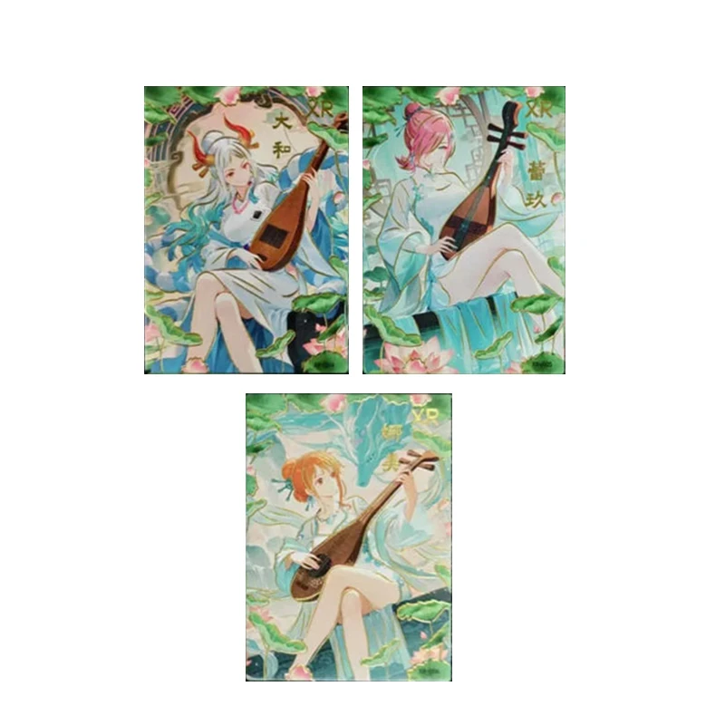 Japońskie Anime One Piece Yamato Nefertari D. Vivi Kalifa Nami Karty Kolekcjonerskie Prezenty Świąteczne Urodzinowe Zabawki dla Dzieci
