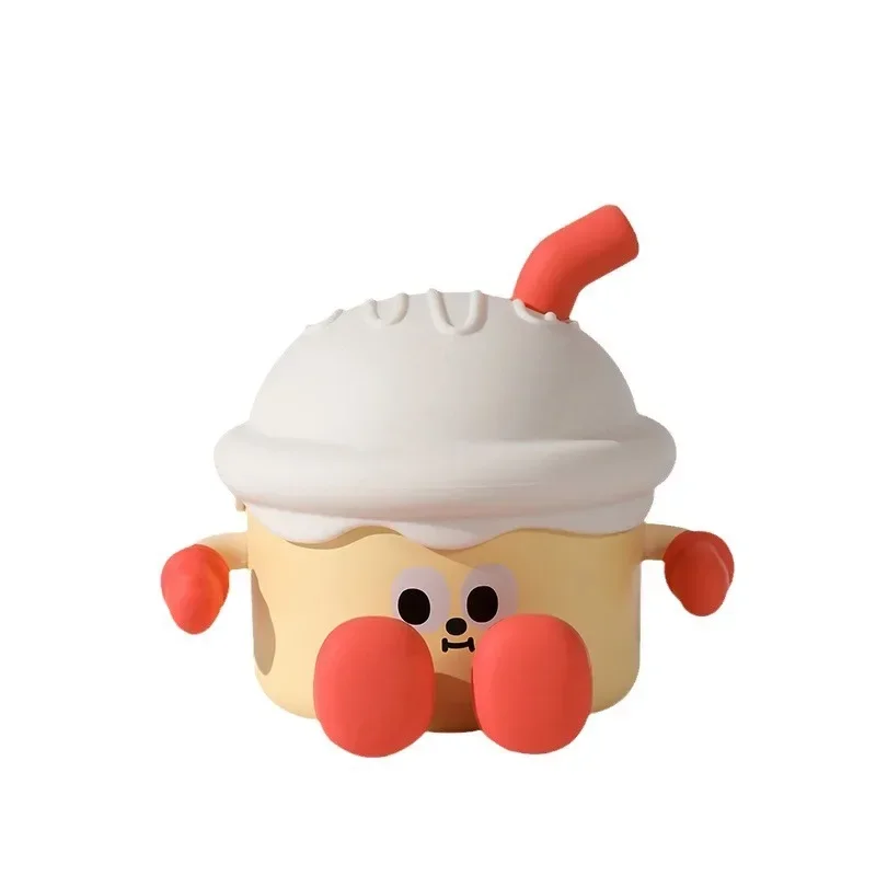 Criativo Ice Cream Silicone Night Light, Carregamento USB, Três Níveis de Brilho, Luz do sono das crianças, personalizado