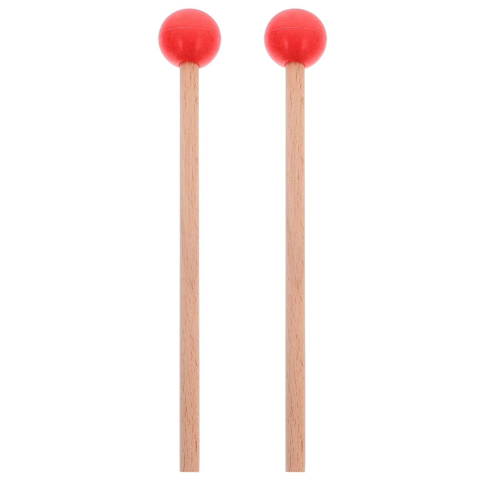 

2pcs Marimba Drumsticks Tongue Drum Parts Tongue Drum Mallets Rubber Percussion Parts for Kids Beginners Easy to Carry