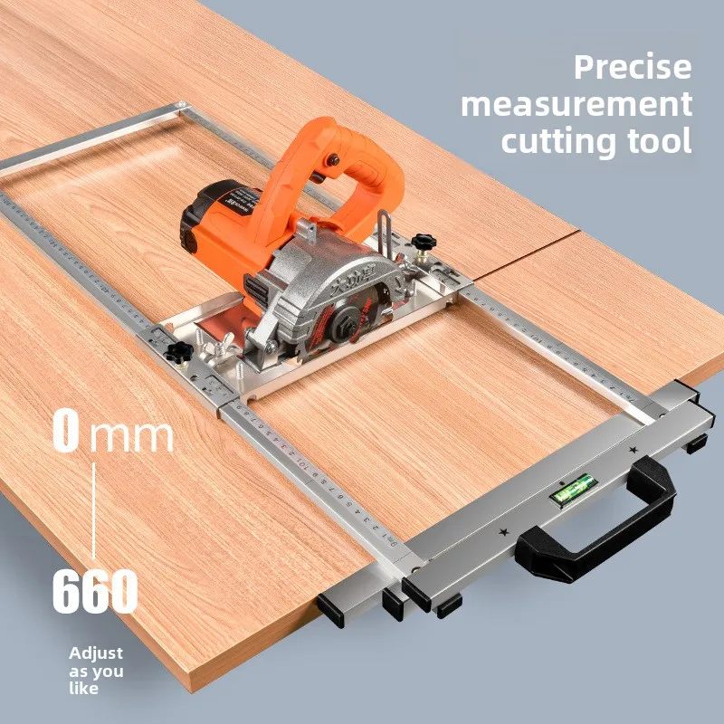 NEW for Electricity Circular Saw Trimmer Machine Edge Guide Positioning Cutting Board Woodworking Router Circle Milling Groove