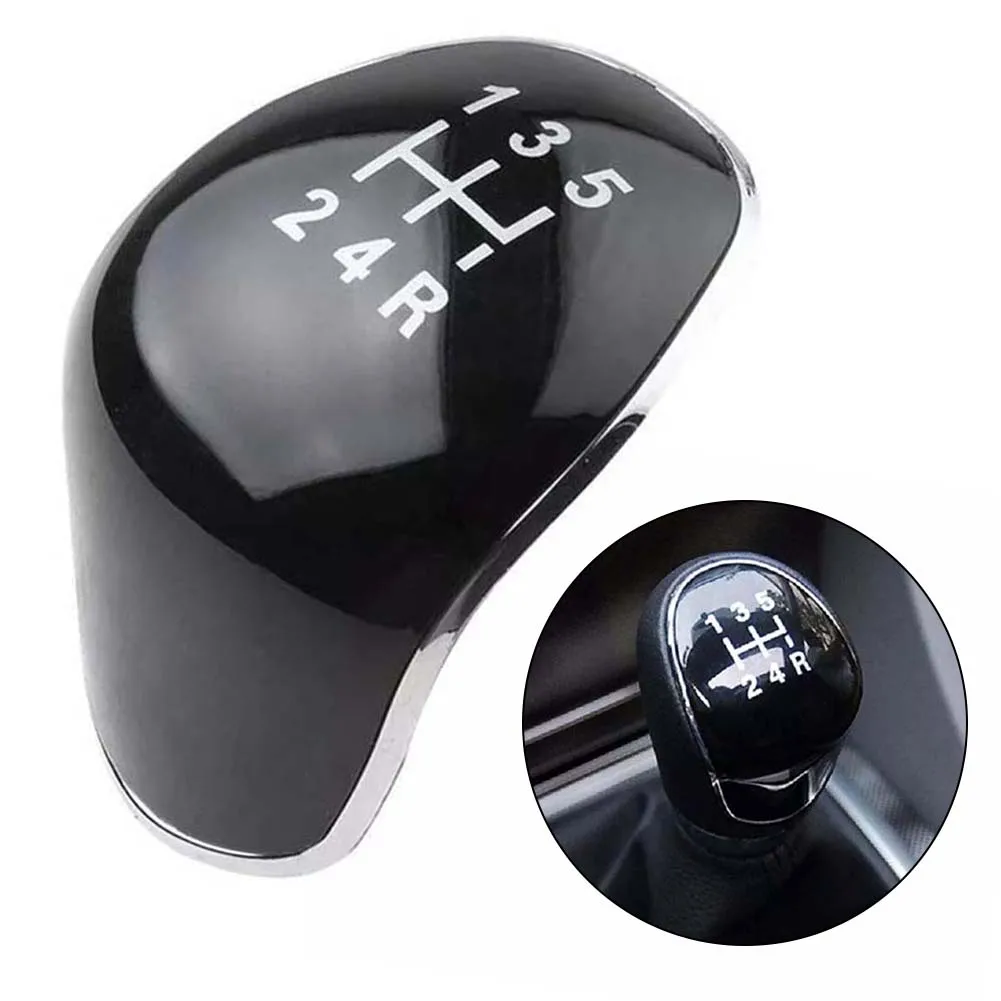 Car Gear Head Color Black Gear Knob Head Cover Personalized Car Accessory Wear-resistant Non-deformation ABS Material