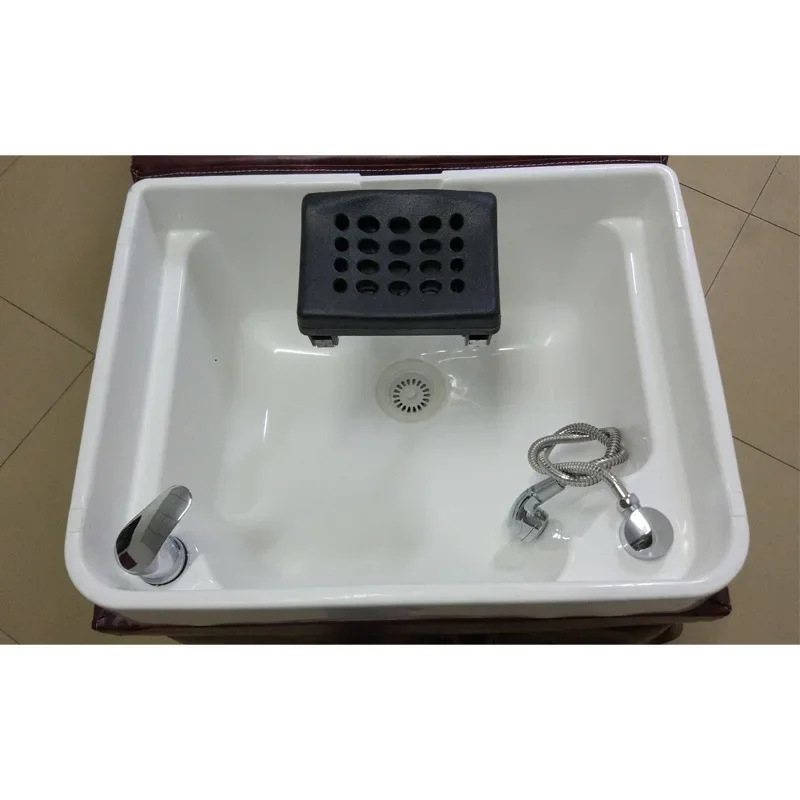 Shampoo bed headrest hair salon Thai shampoo bed special plastic pot headrest shower accessories factory direct sales