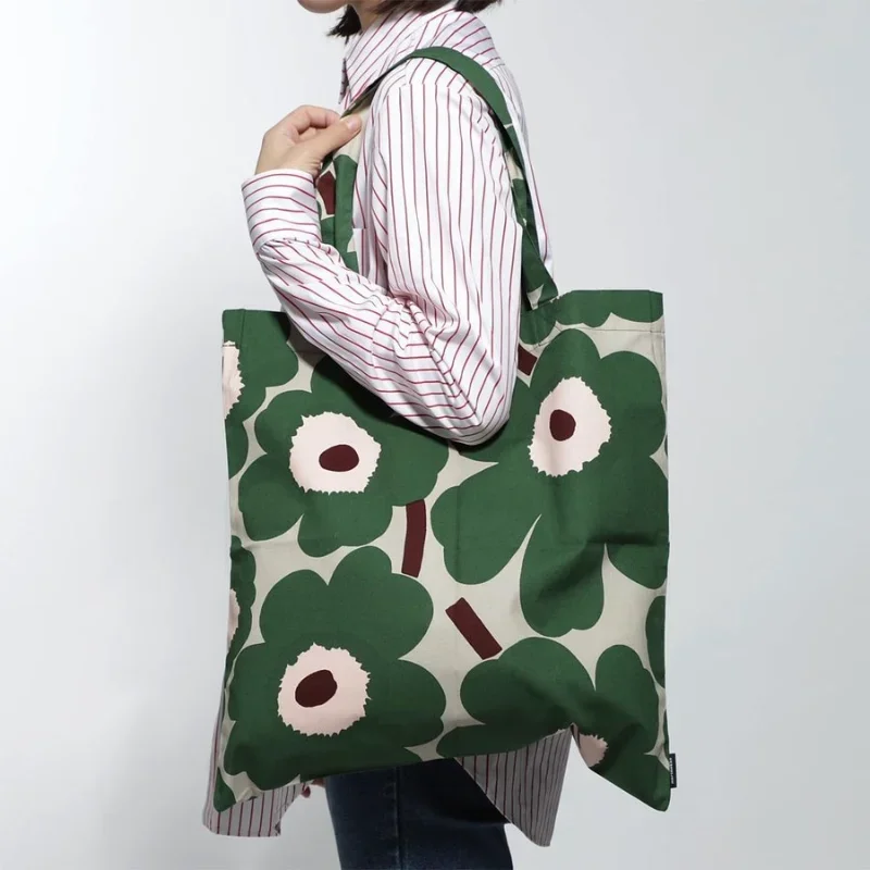 Large Capacity Flower Shopping Bags Marimekkos Shoulder Bag Designer Handbag Beach Bag INS PENIs Unikkos Casual Knitted Bag