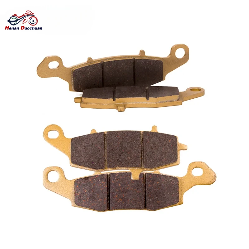 Front Rear Brake Pads Disc Tablets for Kawasaki KLE 650 KLE650 07-13 ER6F ER-6F ER6N ER-6N 06-13 Z750 Z750S ZR750 04-07 GPZ1100