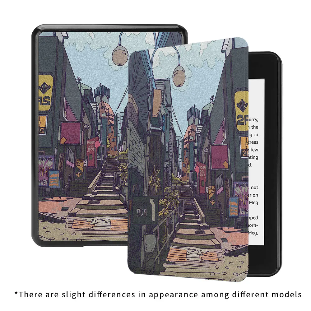 kindle case exquisite house patterns paperwhite4th Silicone soft shell  funda 2021 11th  8th generation