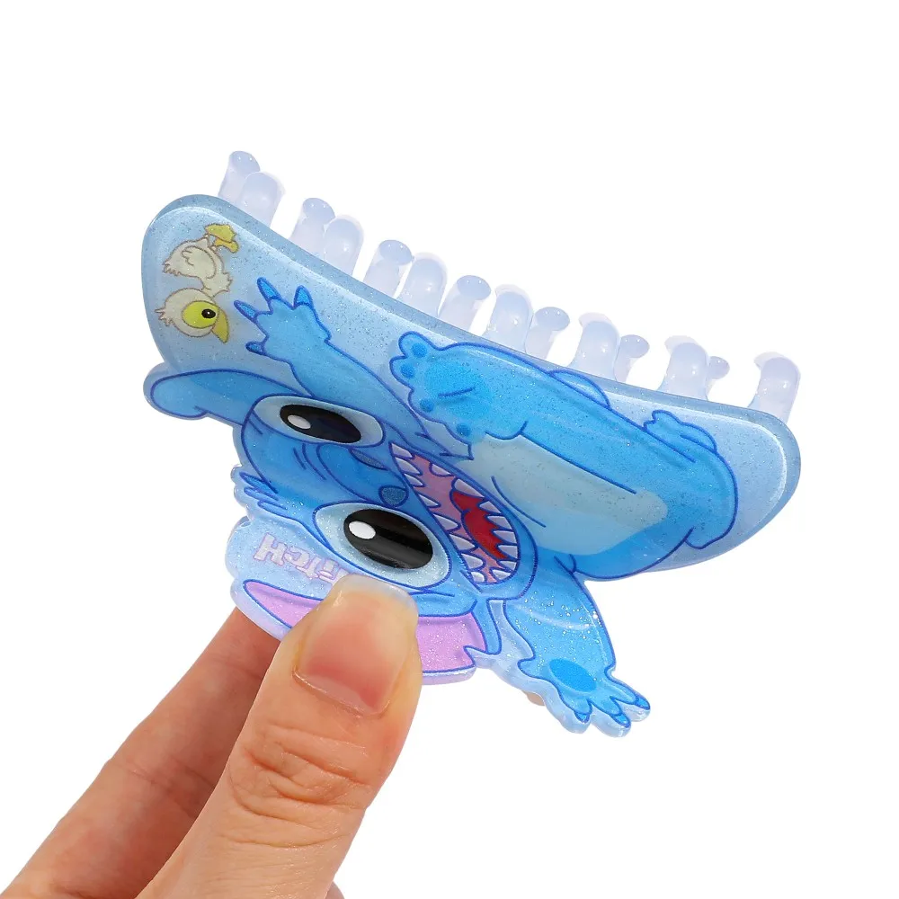 1 قطعة/6 قطعة مشبك شعر عصري من ديزني ستيتش - إكسسوار شعر لطيف ومتعدد الاستخدامات، تسريحة شعر حلوة حصرية #5