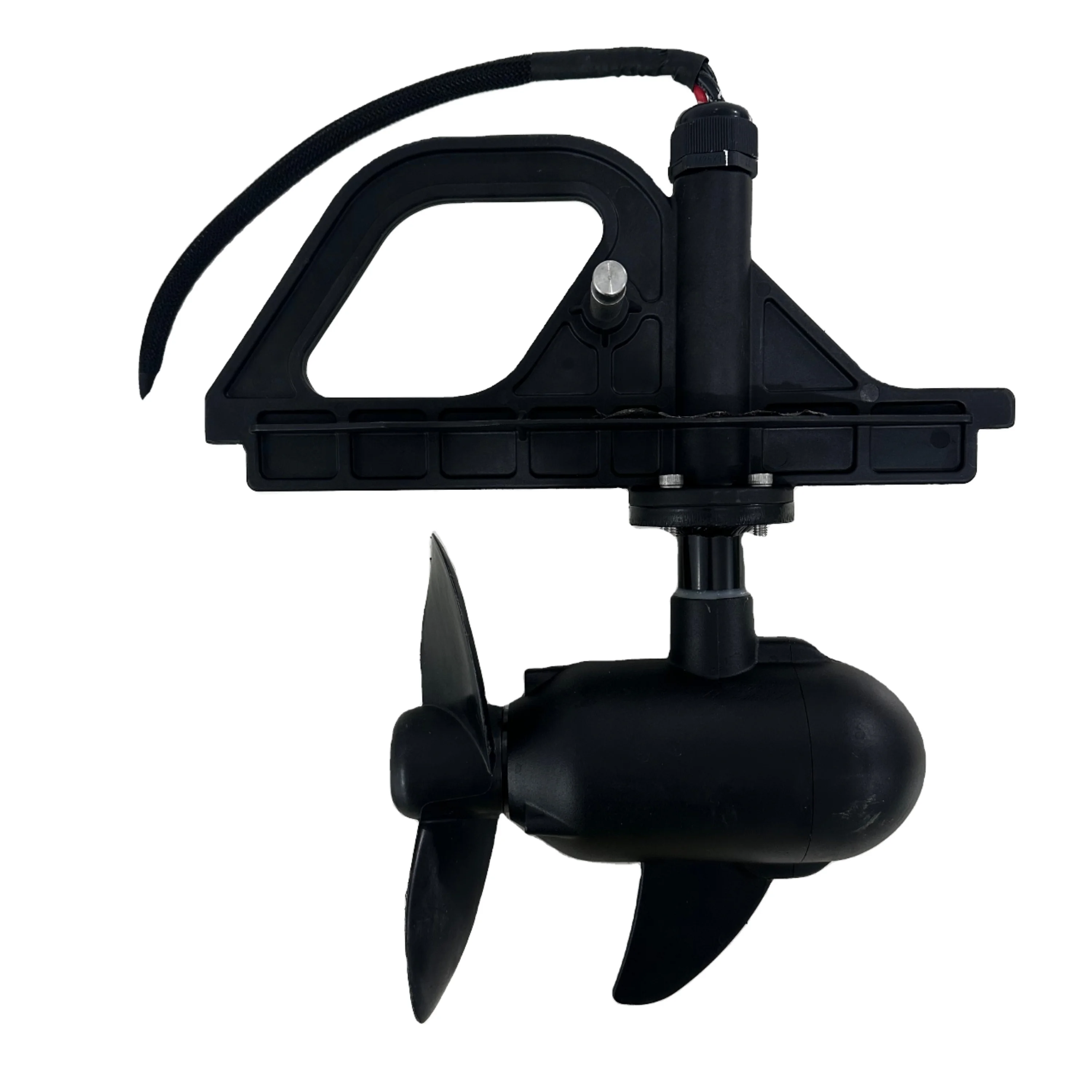 LSF Aluminum 55LBS/65LBS 12V/24V Electric Trolling Motor for Kayak Diver Use High Speed & Easy Operation