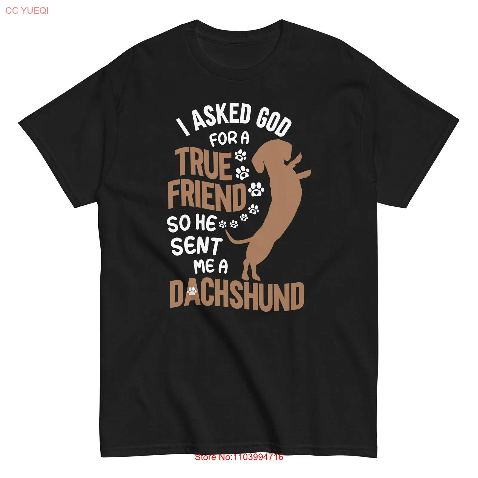 Cute Dachshund T-Shirt | 'Wiener Weenie Dog' | Perfect for Doxie Puppy Lovers