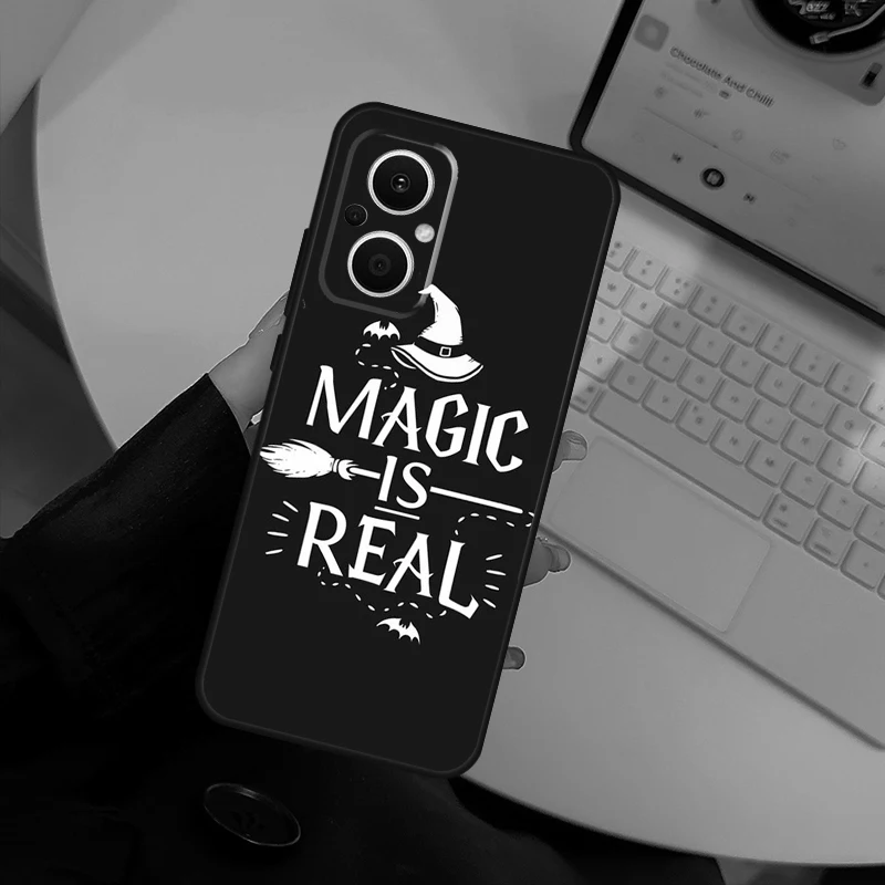 Witch Magic Funda For OPPO Reno 7 Lite Reno 8 6 5 4 Lite 8T 2Z 4Z 5Z Find X2 Lite X3 Neo X5 X6 Pro Case