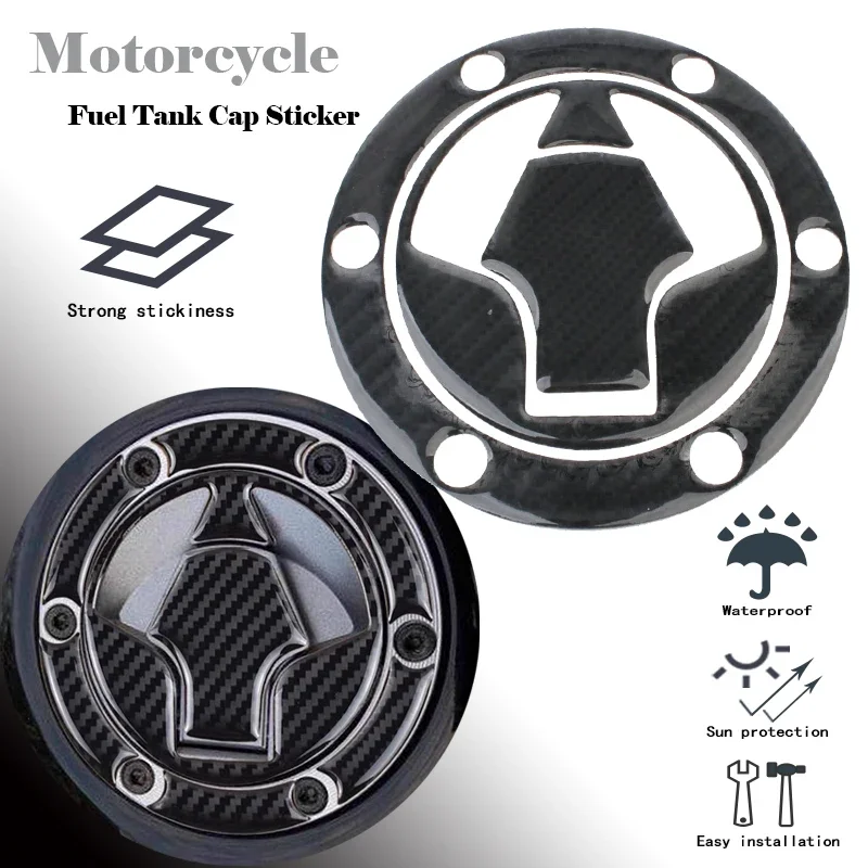 

Tank pad sticker for Kawasaki ninja250 ninja300 Ninja 250 300 motorcycle 3D carbon fiber fuel tankpad gasoline cap decals cover