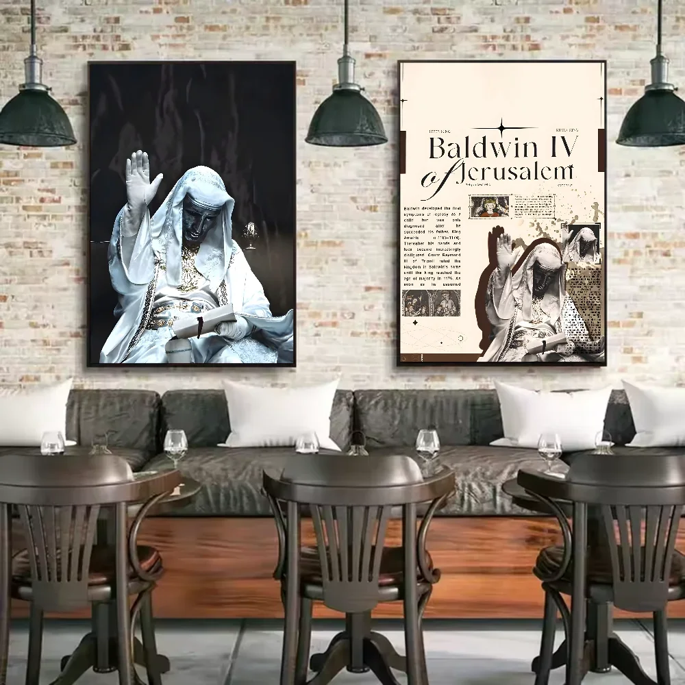 Poster Aesthetics Jerusalem Baldwin IV Poster and Prints Living Room Decoration Mural Gift