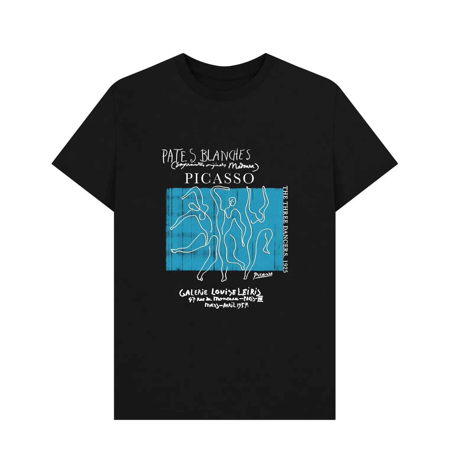 

ПРЕМИУМНАЯ ОФИЦИАЛЬНАЯ черная футболка APOH APOH Picasso «Три танцоры»