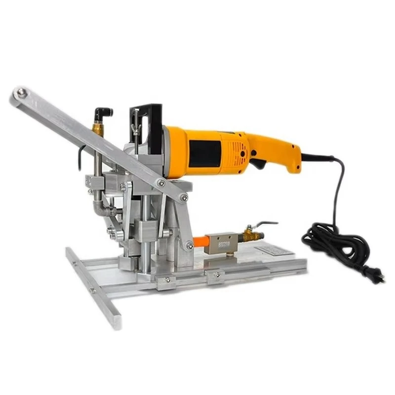 Handheld Stone Back Bolt Drilling Machine Stone Tile Hole Opener Curtain Wall Dry Hanging Professional Construction Equipment