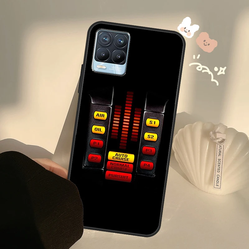 Knight Rider KITT Car Case For Realme GT7 Pro GT6 C65 C67 C61 C53 C55 C51 C25 C63 C71 C75 11 12 13 14 15 Pro Plus - view 3