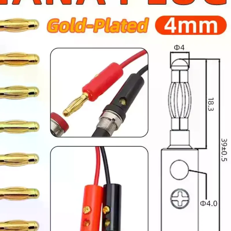 Набор из 10 шт. 4-мм разъемов  – обзор и цена Diy Audio Electronics Projects