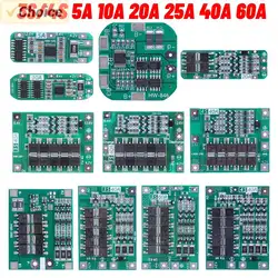 3S/4S 40A 60A Li-ion Lithium Battery Charger Protection Board 18650 BMS For Drill Motor 11.1V 12.6V/14.8V 16.8V Enhance/Balance